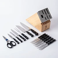 Henckels Self-Sharpening 'Classic Forged' Wood Knife Block set - S/14