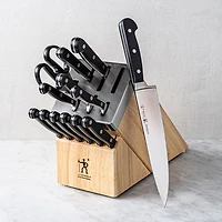 Henckels Self-Sharpening 'Classic Forged' Wood Knife Block set - S/14