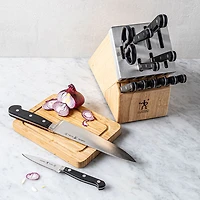 Henckels Self-Sharpening 'Classic Forged' Wood Knife Block set - S/14