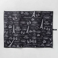 Harman Paris Passport Microfiber Reverse Drying Mat (Black)