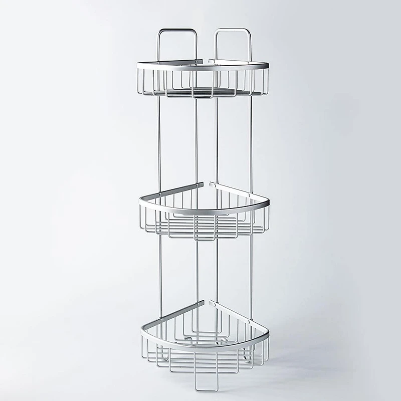 KSP Aquastor Rust-Free Wire Stand 3-Tier Corner (Aluminum)