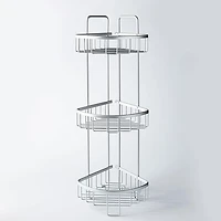 KSP Aquastor Rust-Free Wire Stand 3-Tier Corner (Aluminum)