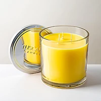 Empire Tuscany 3-Wick 'Autumn Blossoms' Glass Jar Candle 14oz.