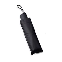 Home Essential Rain-Guard Auto-Folding Umbrella (Black)