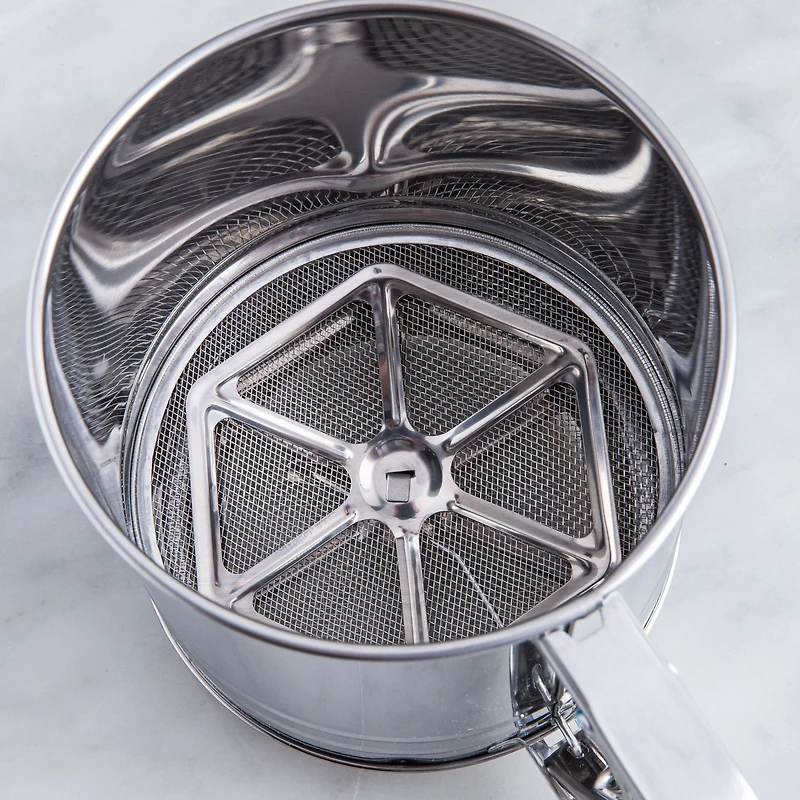 Cusina Classica Trigger Action Flour Sifter (Stainless Steel)