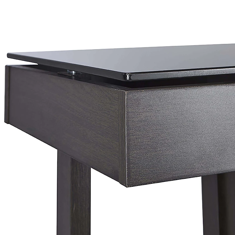 KSP Venice Bar Unit with Glass Top (Espresso)