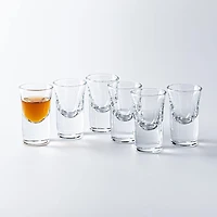 KSP Brewer's Choice Glass Shot Glass - Set of 6 (Clear)