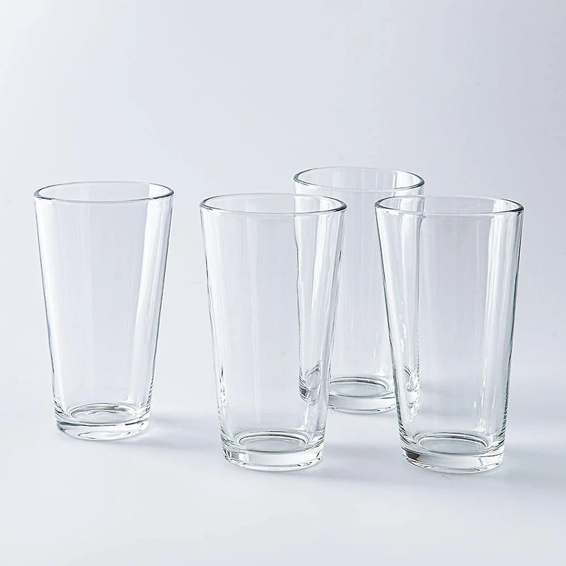 KSP Brewer's Choice Glass Tumbler - Set of 4 (Clear)
