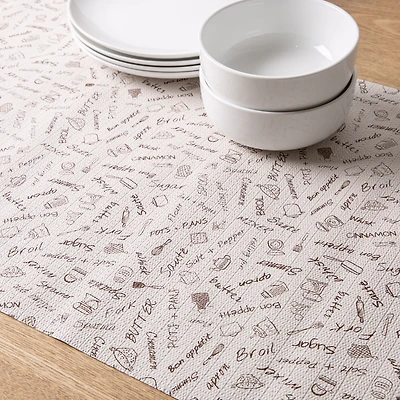 Contact Grip Prints Non-Adhesive 'Bon Appetit' Shelf-Drawer Liner