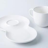 KSP Side Car Porcelain Cup & Saucer (White)