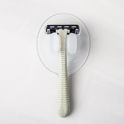 OXO Good Grips Bath Suction Razor Holder (Clear)