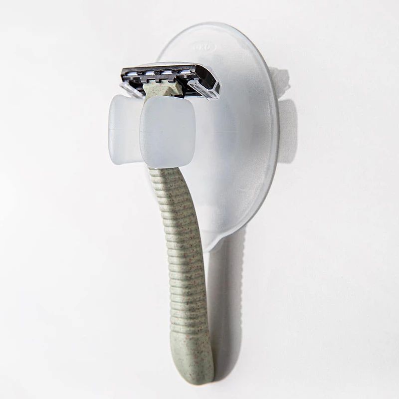 OXO Good Grips Bath Suction Razor Holder (Clear)