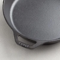 Lodge Logic Frypan with Helper Handle (Black)