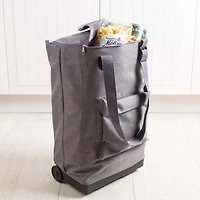 KSP Stuff Foldable Shopping Trolley (Light Grey)