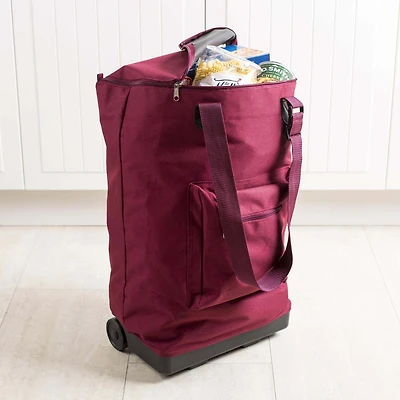 KSP Stuff Foldable Shopping Trolley (Red)
