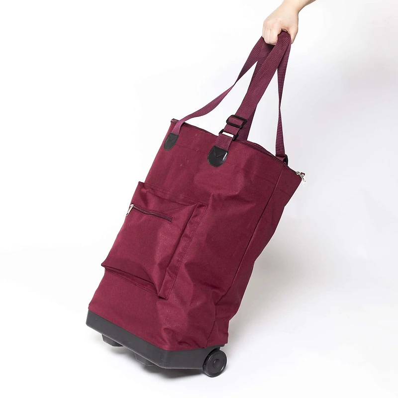 KSP Stuff Foldable Shopping Trolley (Red)