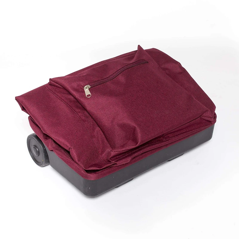 KSP Stuff Foldable Shopping Trolley (Red)