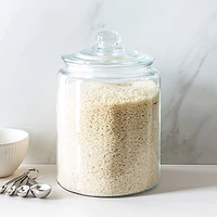 KSP Classic Glass Canister with Lid 5.6L