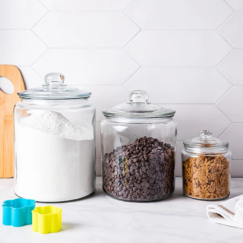 KSP Classic 3.8L Glass Canister with Lid