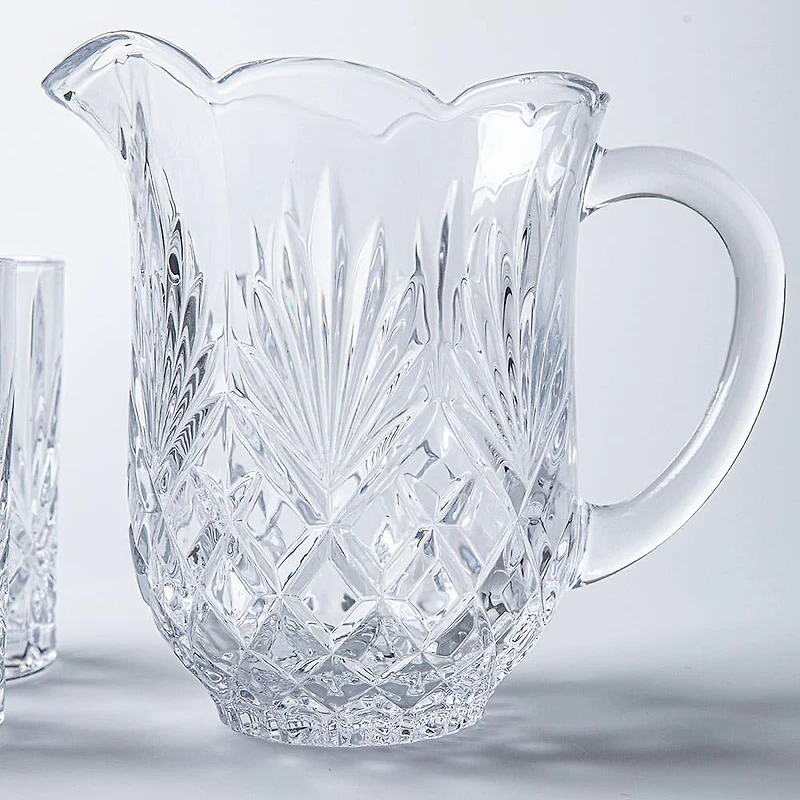 Godinger Dublin Crystal-Cut Pitcher & Highball Set/5