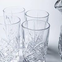 Godinger Dublin Crystal-Cut Pitcher & Highball Set/5