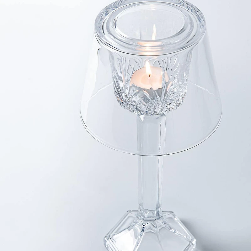 Godinger Dublin Crystal-Cut Votive Holder Lamp