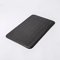 KSP Textaline 'Zig Zag' Anti-Fatigue Memory Foam Mat (Black