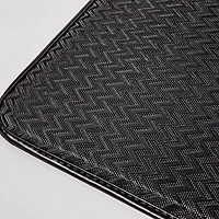 KSP Textaline 'Zig Zag' Anti-Fatigue Memory Foam Mat (Black