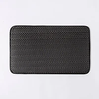 KSP Textaline 'Zig Zag' Anti-Fatigue Memory Foam Mat (Black