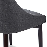 KSP Studio Fabric Dining Chair (Grey)