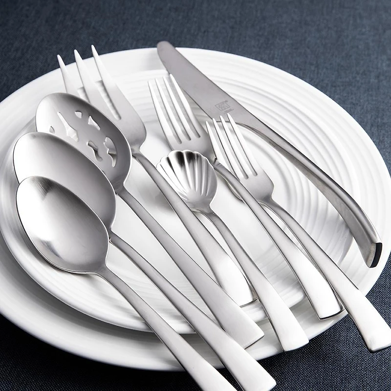ZWILLING Bellasera Brushed Flatware - 45 pc. Serves 8
