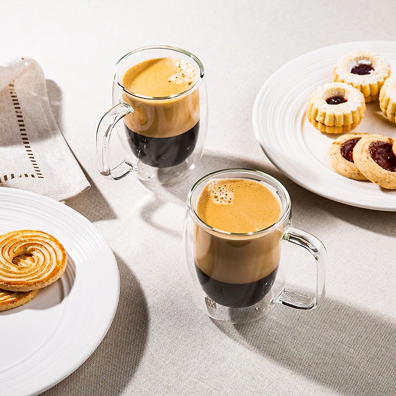 ZWILLING Sorrento Espresso Mug with Handle - Set of 2, 134 mL