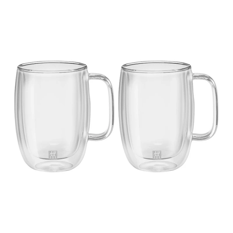 ZWILLING Sorrento Latte Macchiato Mugs - Set of 2, 450 mL