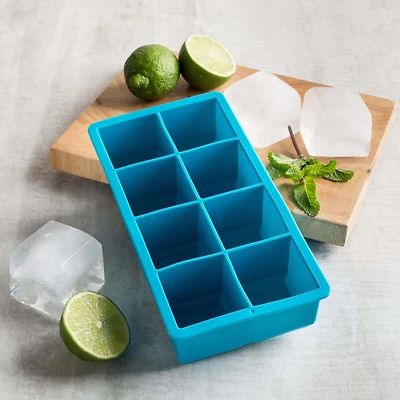 KSP Colour Splash Silicone Jumbo Ice Cube Tray (Blue)