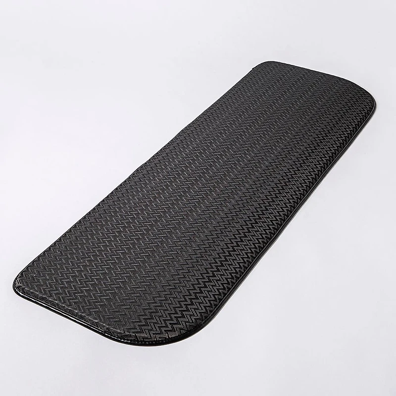 KSP Textaline 'Zig Zag' Large Anti-Fatigue Memory Foam Mat (Black)