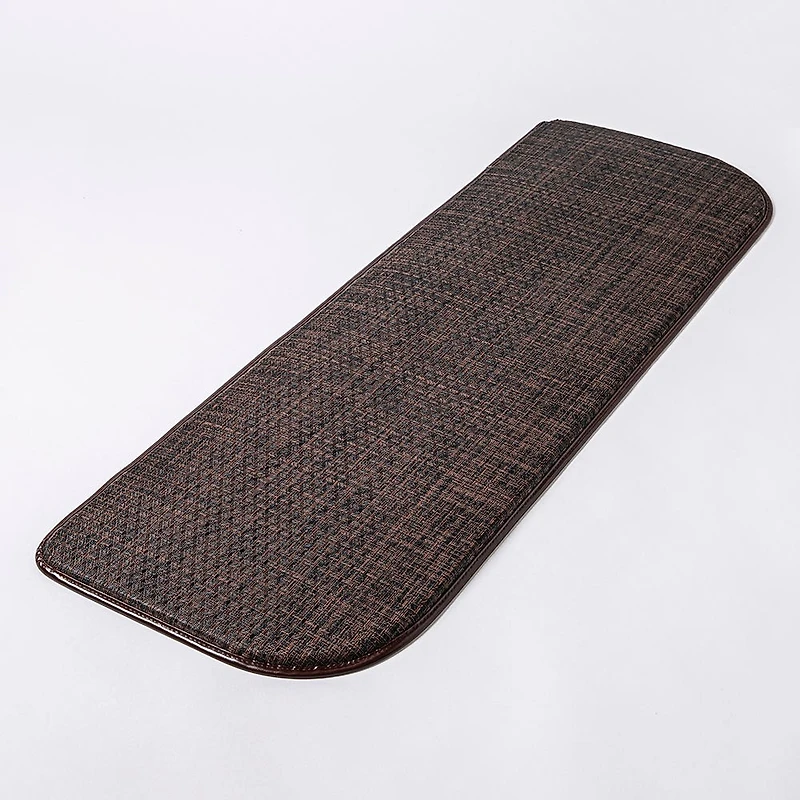 KSP Textaline 'Linen Look' Anti-Fatigue Memory Foam Mat (Dark Brown)