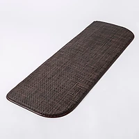 KSP Textaline 'Linen Look' Anti-Fatigue Memory Foam Mat (Dark Brown)