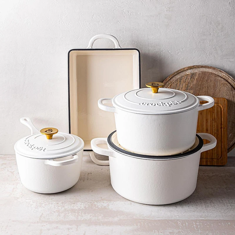 Crock Pot Artisan Dutch Oven L (Matte Linen