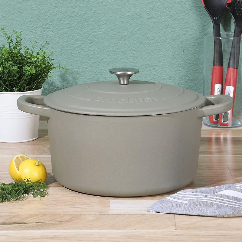 Crock Pot Artisan Dutch Oven 6.6 L (Matte Green)