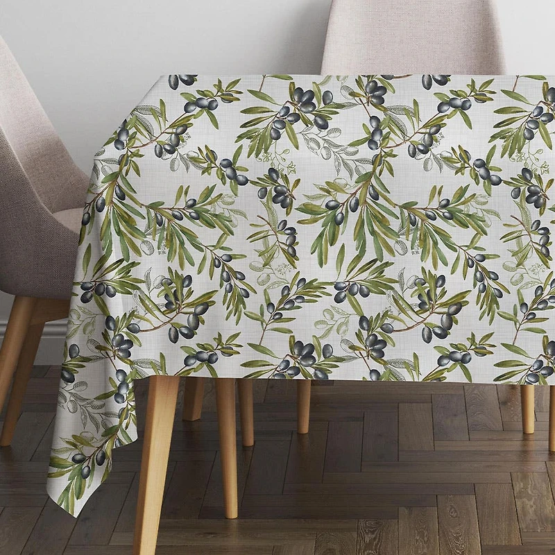 Easycare Printed 'Euro' Polyester Tablecloth 58x78"
