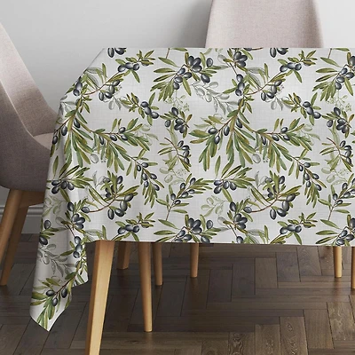 Easycare Printed 'Euro' Polyester Tablecloth 58x78"