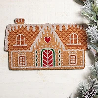 KSP Christmas 'Gingerbread House' Coir Doormat