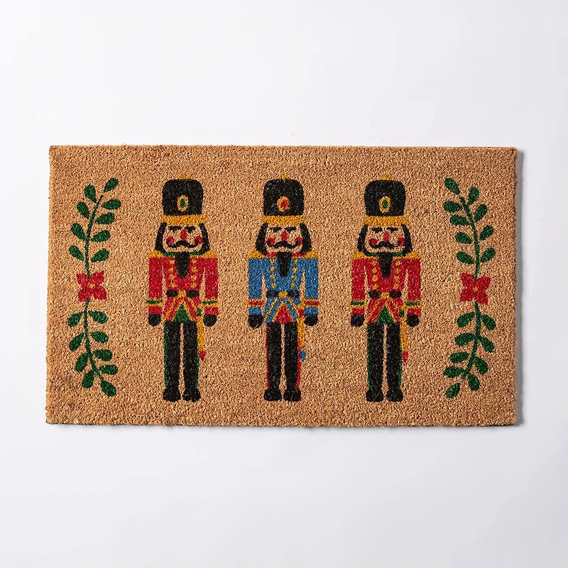 KSP Christmas 'Nutcrackers' Coir Doormat