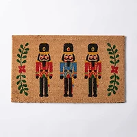KSP Christmas 'Nutcrackers' Coir Doormat