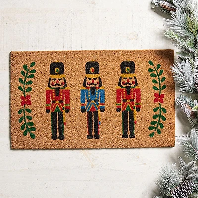 KSP Christmas 'Nutcrackers' Coir Doormat