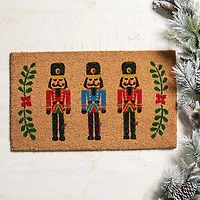 KSP Christmas 'Nutcrackers' Coir Doormat