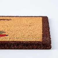 KSP Christmas 'Bird House' Coir Doormat