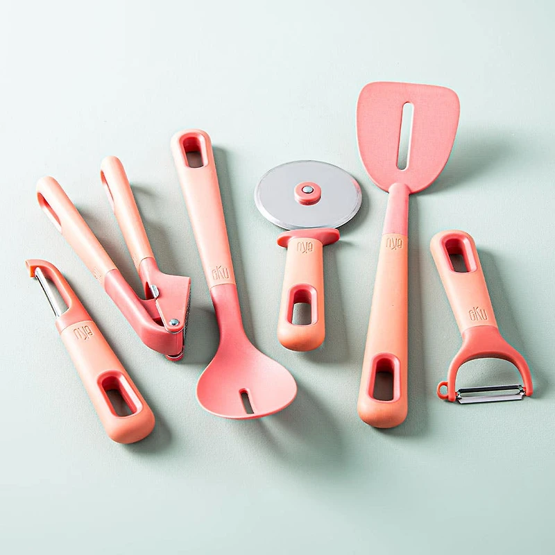 eKu Upcycled Garlic Press 21 (Watermelon)