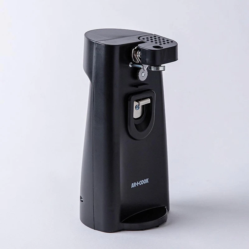Art+Cook Easy Open 3-In-1 Electric Can Opener (Black)
