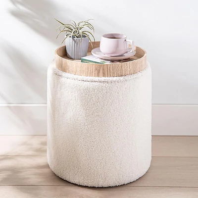 KSP Cloud Ottoman (Cream)